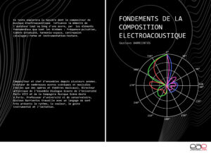 Publication du libre  Fondements de la Composition Electroacoustique / Nov. 2025, Editorial Académica Española. 